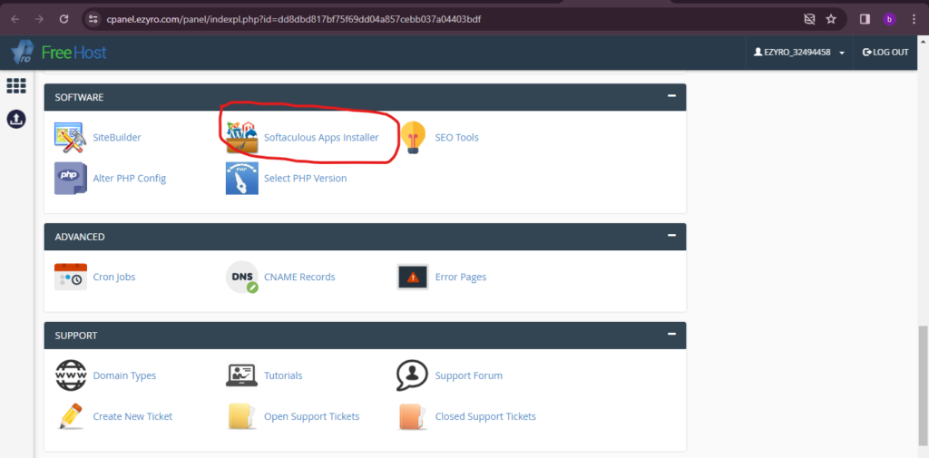Settings Up Your Website