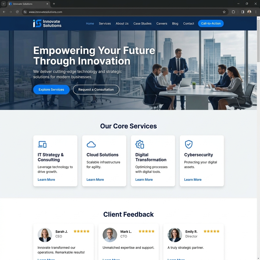 Corporate Website